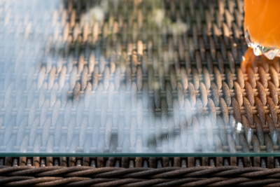 "Прованс" лаунж-зона плетеная из искусственного ротанга, цвет коричневый