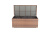 "Порту" сундук водонепроницаемый из искусственного ротанга, цвет коричневый